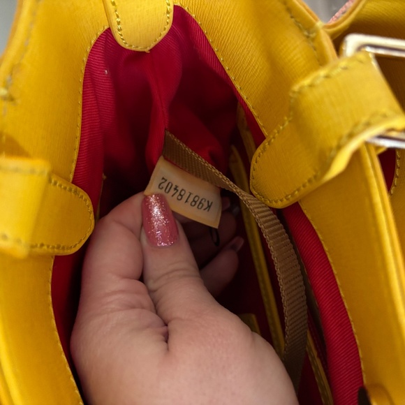 Dooney & Bourke Floral Bag - Yellow, Orange, and Red - Picture 9 of 12